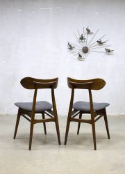 midcentury design eetkamerstoelen Webe Louis van Teeffelen dinner chairs