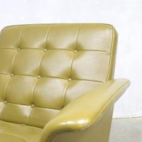 Fifties vintage love seat lounge chair fauteuil jaren 50