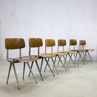Vintage Friso Kramer Result Industrial chair stoel Dutch design Ahrend de Cirkel