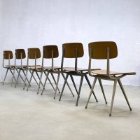 Vintage Friso Kramer Result Industrial chair stoel Dutch design Ahrend de Cirkel