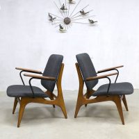 Dutch design armchair Louis van Teeffelen Webe lounge fauteuils