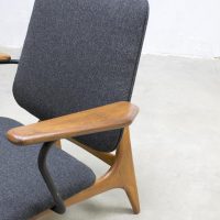 Vintage design stoelen fauteuils armchairs lounge chair Dutch design Louis van Teeffelen Webe