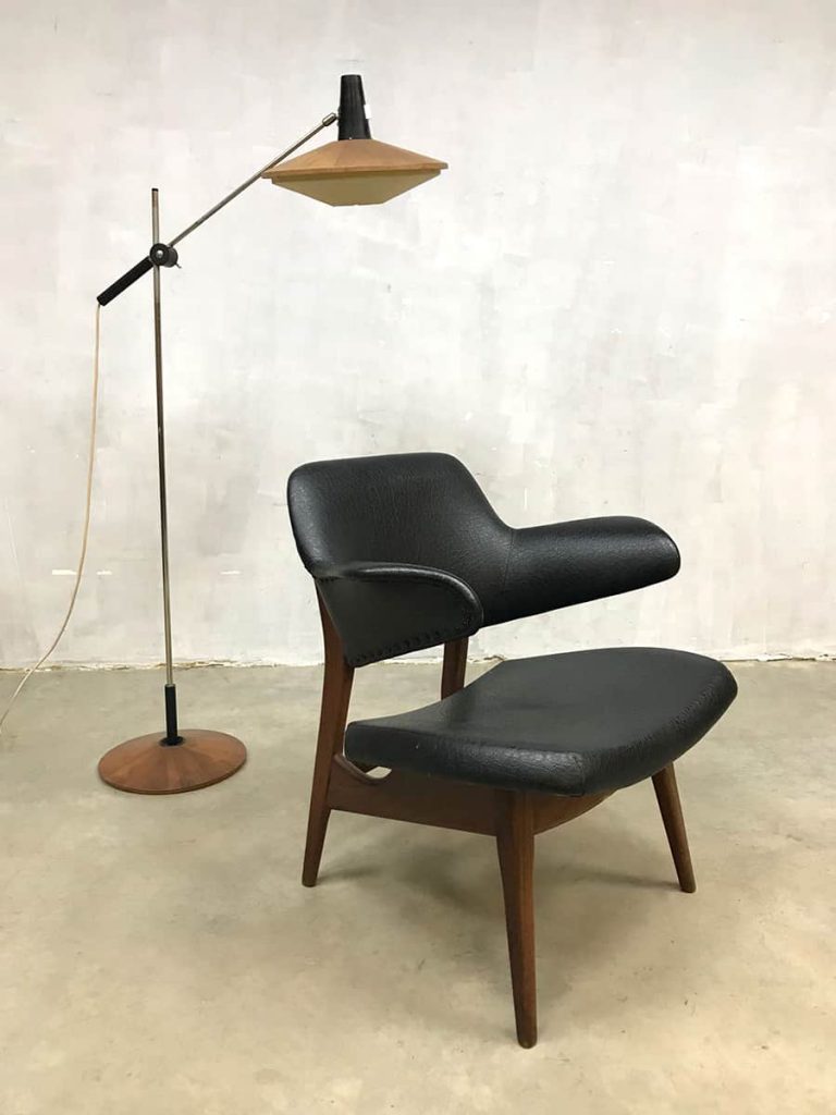 Vintage pinguin chair stoel lounge fauteuil Webe Louis van Teeffelen