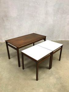 aren 60 retro salontafel bijzettafel Pastoe stijl mimiset nesting tables coffee table sixties