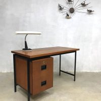 Vintage Dutch design bureau desk Cees Braakman Pastoe Japanse serie