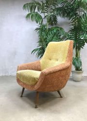 vintage retro clubfauteuil lounge chair armchair fifties design