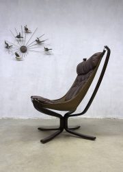 Vintage design falcon chair lounge fauteuil Sigurd Ressel Vatne Møbler