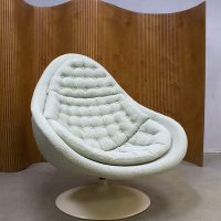 Vintage midcentury modern artifort swivel chair draaifauteuil 3