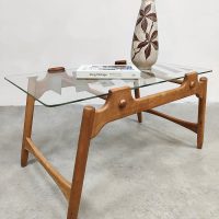 Vintage organic Italian coffee table midcentury design
