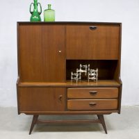Vintage design highboard cabinet dressoir Webe Louis van Teeffelen