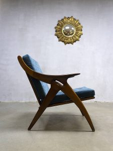 the Knot teak armchair de Ster Gelderland chair fauteuil de knoop