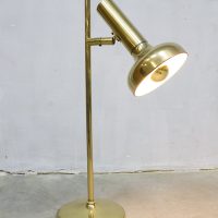 Vintage gouden bureaulamp brass golden desk lamp table lamp Koch & Lowy