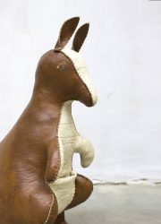 vintage retro leren kangoeroe Dimitri stijl leather Kangaroo Liberty Omersa