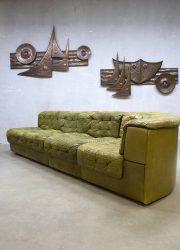 vintage leren lounge bank patchwork de sede ds 11 sofa