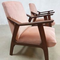 vintage design arm chairs Danish style Scandinavian midcentury modern