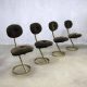 Vintage design eclectic dinner chairs eetkamerstoelen 'Le Moulin Rouge'