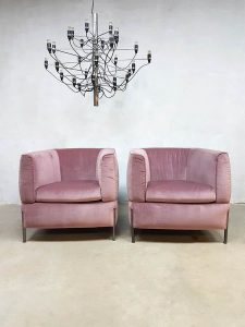 Italiaanse lounge fauteuil armchair Natuzzi model 2705