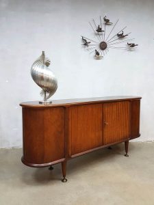 Vintage midcentury modern Dutch design dressoir sideboard A.A. Patijn Zijlstra cabinet