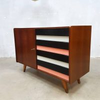 vintage colored sideboard chest of drawers Jiri Jiroutek Praha