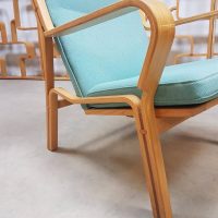Hans Wegner vintage design fauteuil lounge chair midcentuy modern Deens lounge stoel