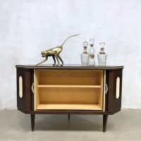 vintage cabinet dranken kast cocktail time fifties retro