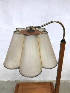 vintage Czech Republic design lamp light side table Jindrich Halabala