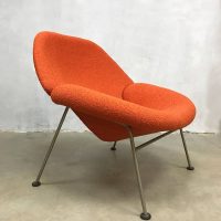 Vintage design lounge chair fauteuil F555 Pierre Paulin Artifort