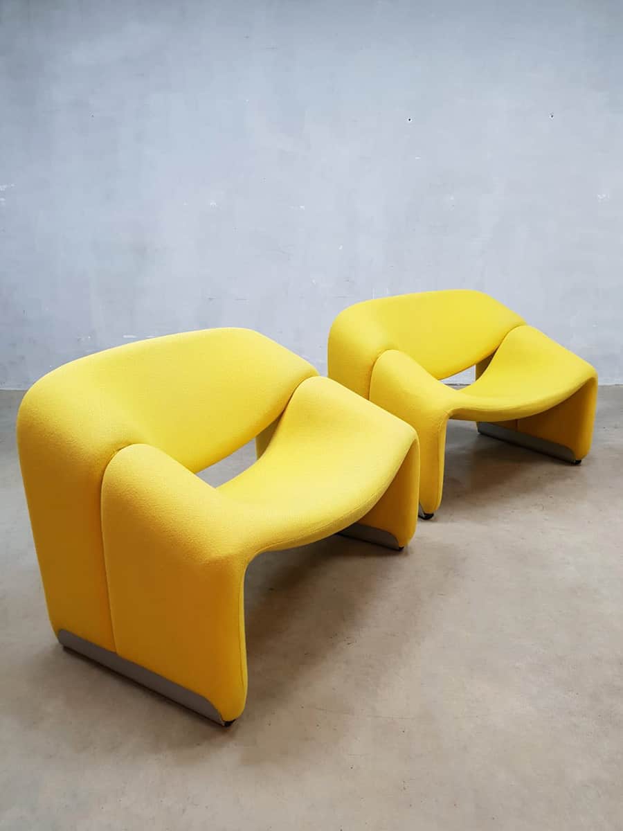 Overeenkomstig met gereedschap publiek Vintage design Groovy chair fauteuil Pierre Paulin Artifort F598 |  Bestwelhip