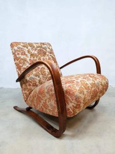 midcentury modern Jindrich Halabala fauteuils stoelen armchairs