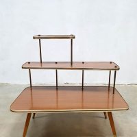 fifties sixties plant stand side table retro plantentafeltje