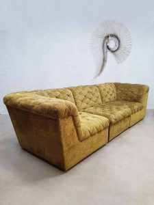 modulaire lounge bank vintage design chesterfield stijl