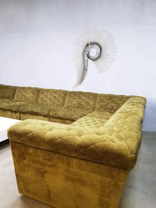 Midcentury modern modular sofa modulaire vintage design bank Laauser XXL