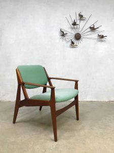 vintage Danish design slung chair lounge fateuil Vamo Arne Vodder Deens
