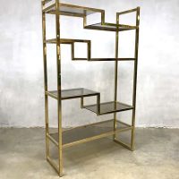 midcentury modern holy wall unit etagere Italian shelving unit Willy Rizzo kast