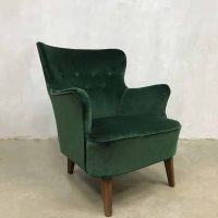 Vintage design armchair wingback chair lounge fauteuil Theo Ruth Artifort