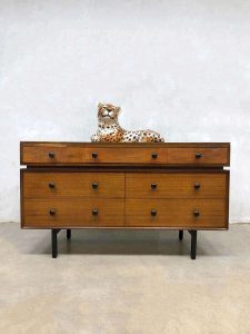 vintage retro ladekast ladenkast tv kast dressoir cabinet chest of drawers Scandinavian Danish style