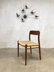 midcentury modern dinner chair Niels O Møller eetkamerstoel