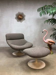 Vintage lounge chair Geoffrey Harcourt Artifort lounge fauteuil F518