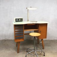 vintage bureau industrieel frans industrial Frensh desk