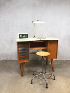 vintage bureau industrieel frans industrial Frensh desk