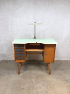 vintage bureau industrieel frans industrial Frensh desk