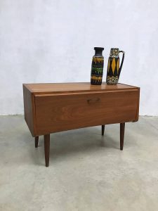 vintage sixties klep kast cabinet Danish design