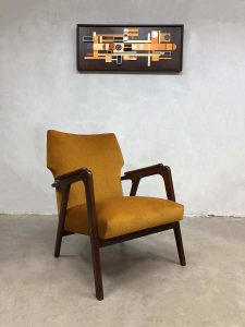 Deense vintage design lounge fauteuil