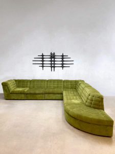vintage lounge bank modulair modular sofa Lausser seating group