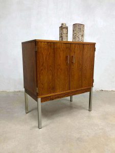 vintage design cabinet rosewood kast minimalistisch design