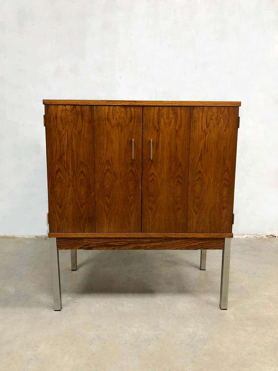 Kneden of Minimaal Vintage design storage cabinet tv kast rosewood 'Minimalism' | Bestwelhip