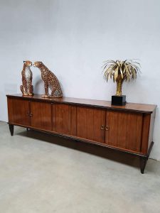 Midcentury modern dressoir sideboard cabinet kast vintage Art deco