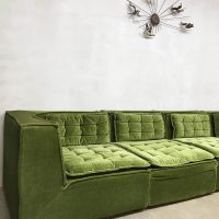 midcentury modern sofa Laauser style modular xxl bank