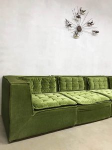 midcentury modern sofa Laauser style modular xxl bank