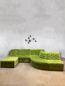 Vintage design modular sofa lounge bank modulaire elementen bank Laauser